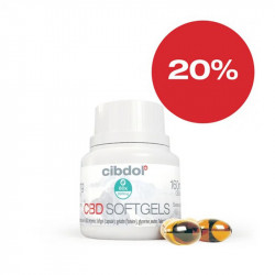 Gélules CBD 20 % - Cibdol